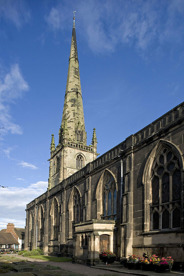 Shrewsbury, St. Alkmunds church, Shropshire, UK