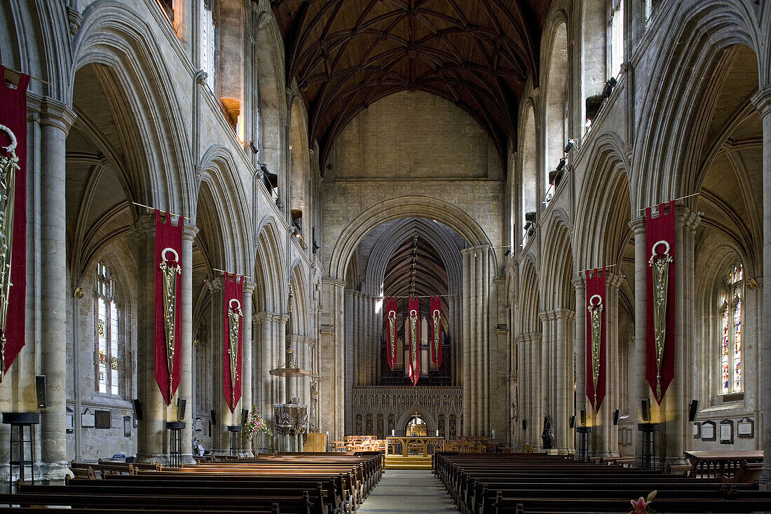 Ripon, cathedral, late 12th century, Early English style, North Yorkshire, UK