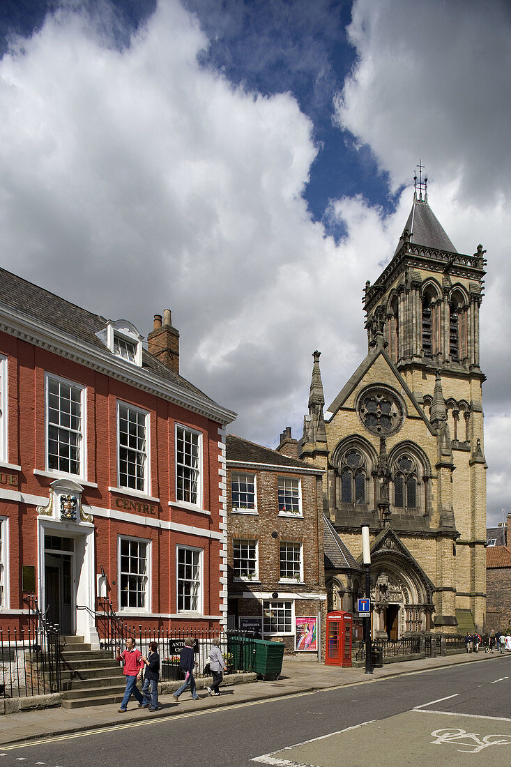York, Duncombe Place, St Wilfrids, Roman Catholic church, North Yorkshire, UK