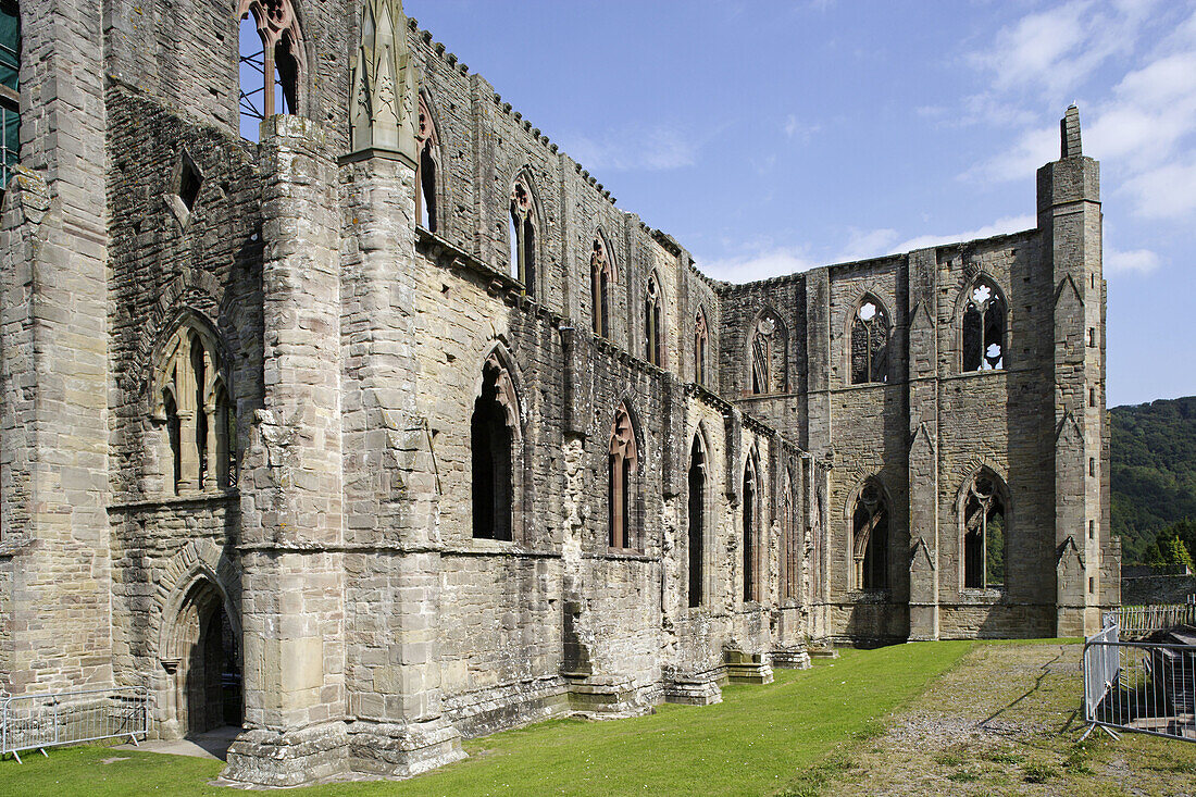 Tintern Abbey, Cistercian Abbey, the first in Wales, founded 1131, by walter Fitz-Richard, Monmouthshire, Wales, UK