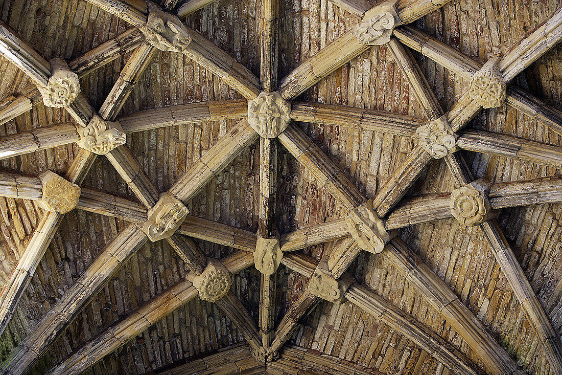 Melrose, Cistercian Abbey, 1136, by David I, for monks from Rievaulx Abbey, ruins, Scottish Borders, Scotland, UK