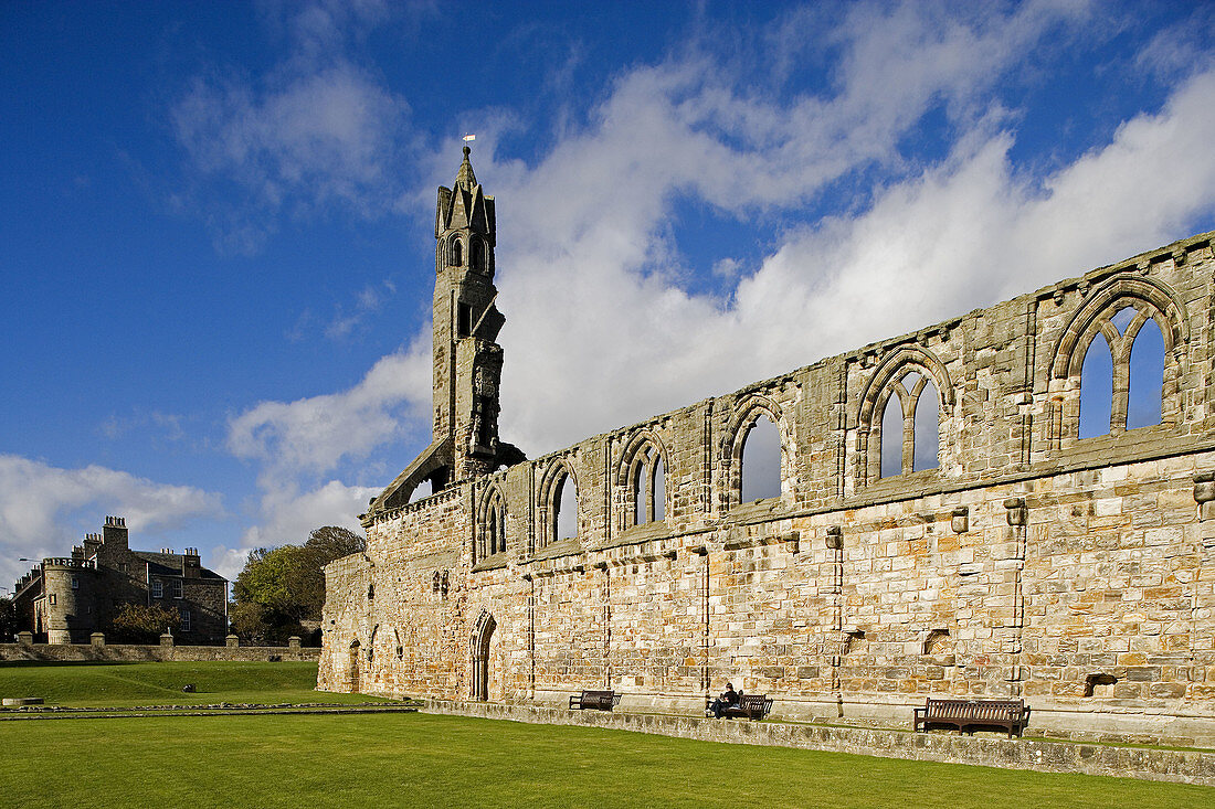 St. Andrews, cathedral, 1318, Scotland, UK