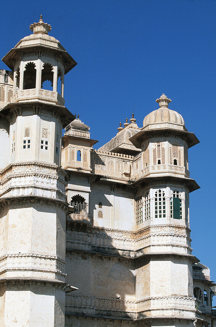 India, Rajasthan, Udaipur, City Palace