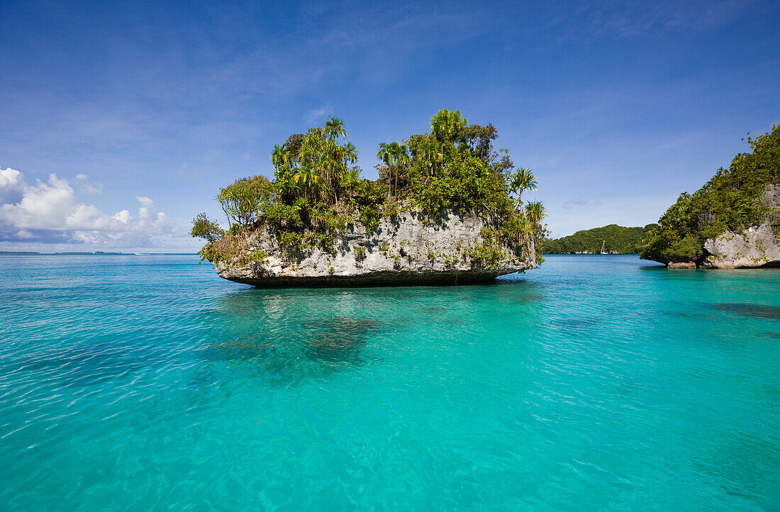 Felseninsel in den Rock Islands, Mikronesien, Palau