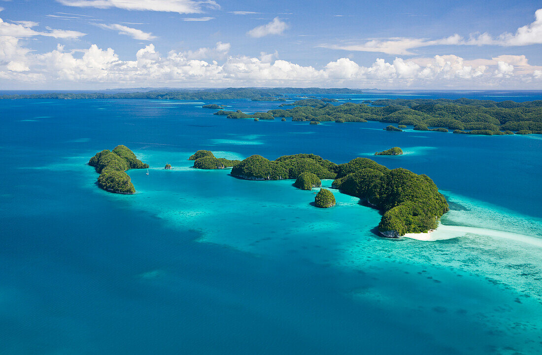 Insel Long Beach in den Rock Islands, Mikronesien, Palau