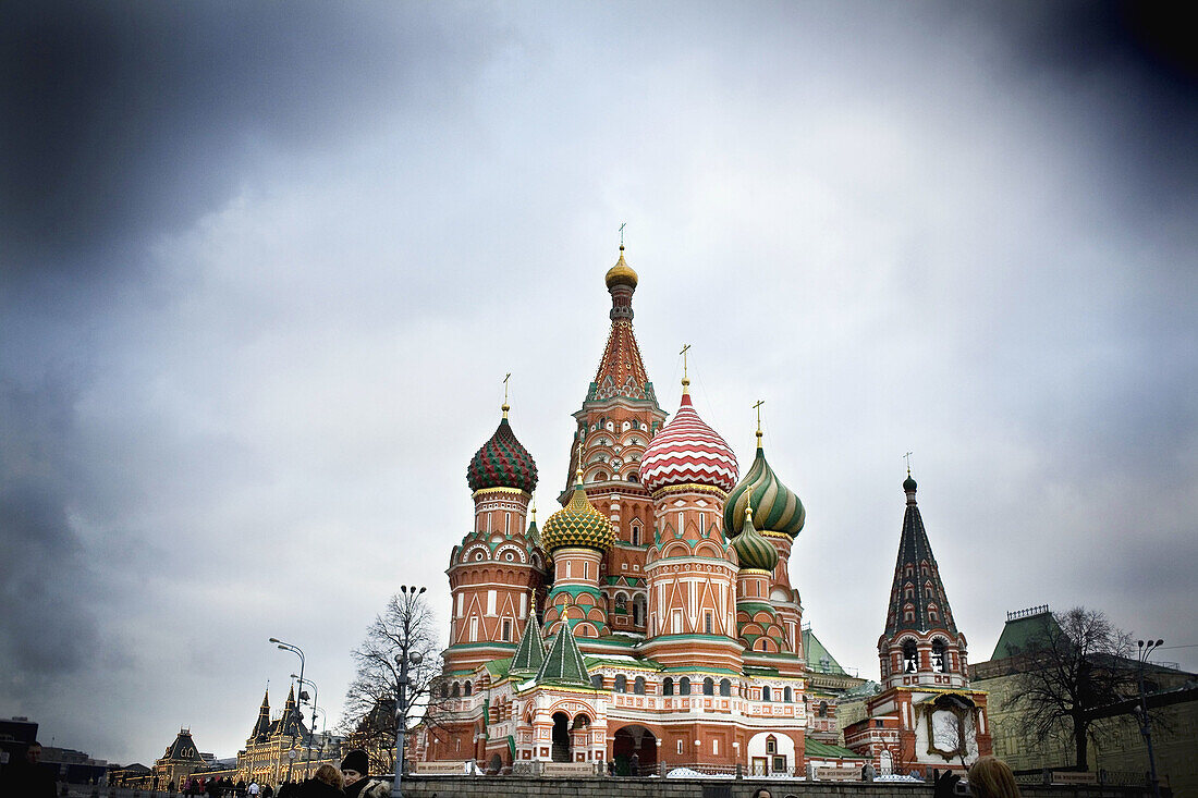 St. Basils Cathedral. Red Square. Moscow. Russia