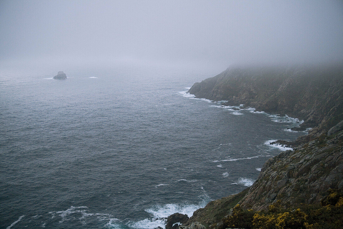 Cape Finisterre. La Coruña province, Galicia, Spain