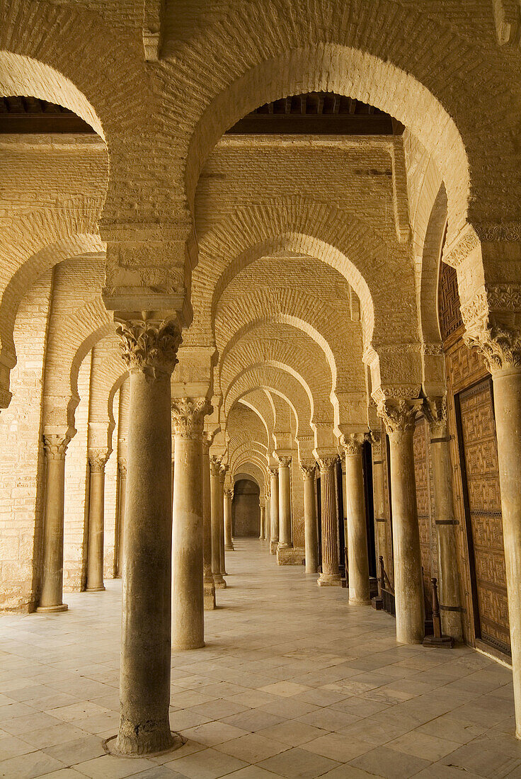 Great Mosque or Sidi Oqba Mosque, Kairouan, Tunisia