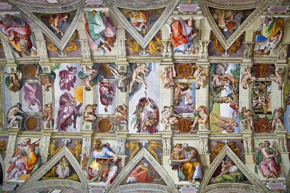 Michelangelo's Sistine Chapel, Rome, Italy
