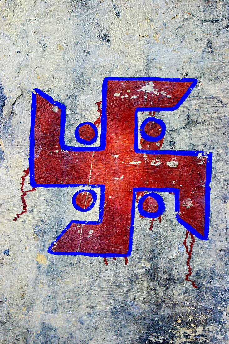 Swastika, India.