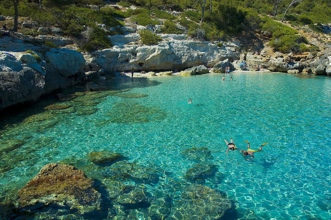 Cove, Minorca. Balearic Island, Spain