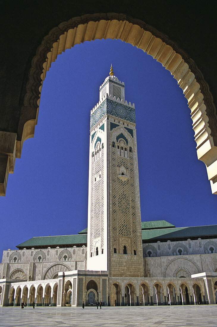 Morocco, Casablanca, Hassan II Mosque