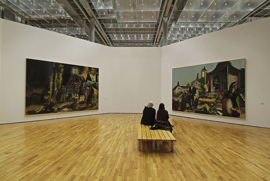 Exhibition by Neo Rauch 2006, Art Museum Wolfsburg, Wolfsburg, Lower Saxony, Germany