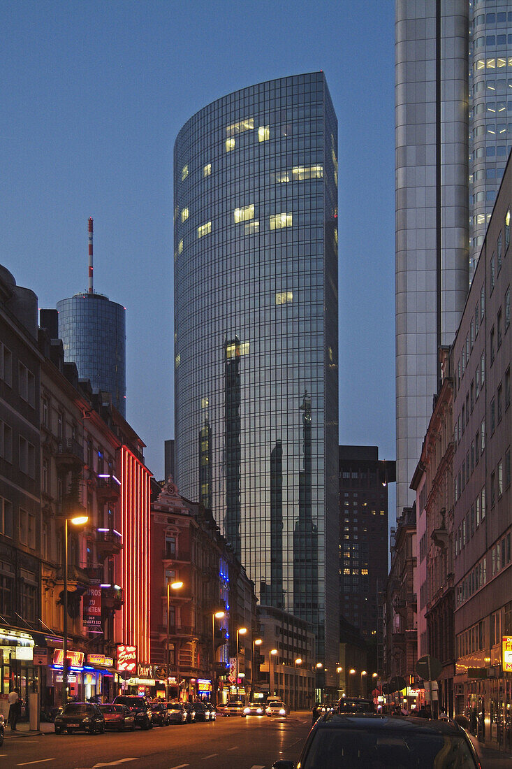 Red-light-district near central rail station, Kaiserstrasse, Frankfurt, Germany