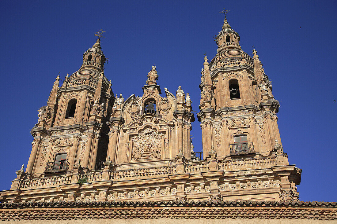 Spain, Castilla Leon, Salamanca, Clerecia church and jesuit college