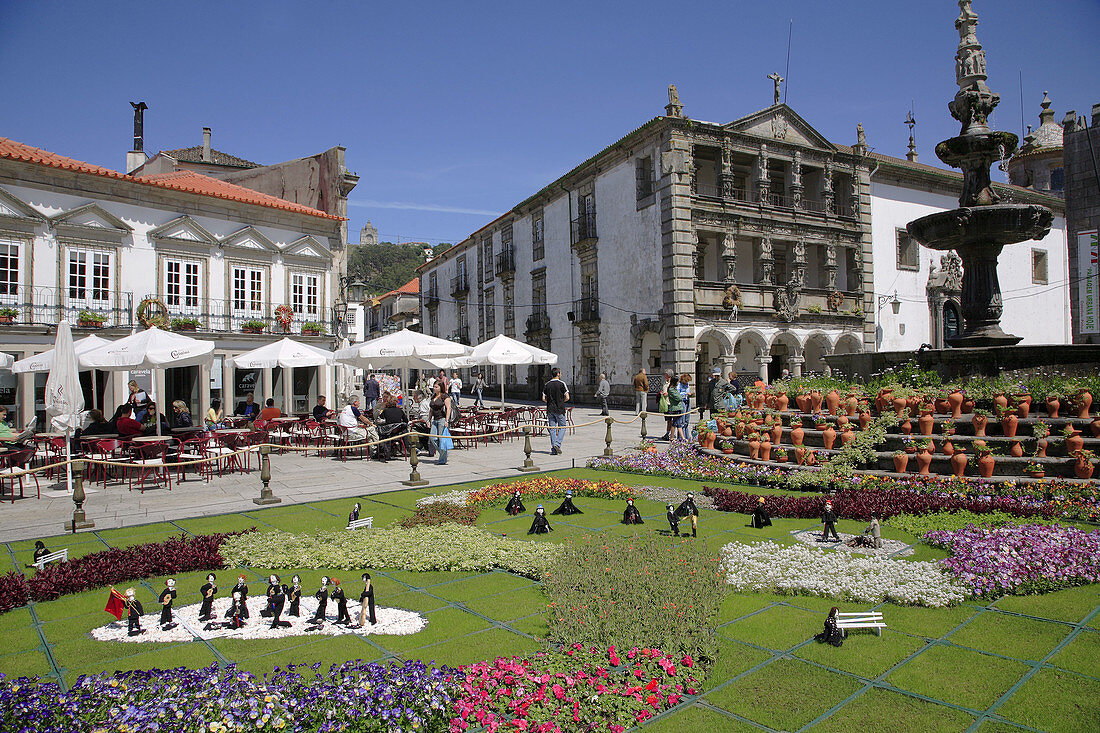 Portugal, Minho, Viana do Castelo, Praça da Republica