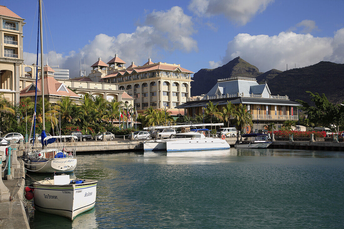 Mauritius, Port_Louis, Le Caudan Waterfront, harbour