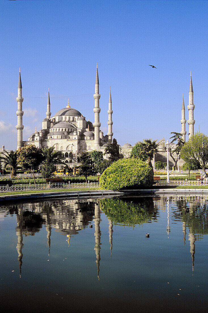Turkey, Istanbul, Blue Mosque, Sultan Ahmet Camii