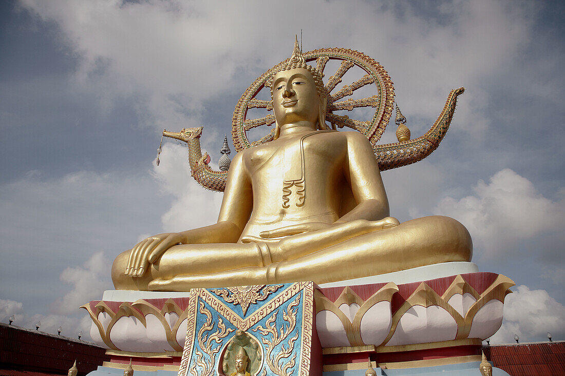 Thailand, Ko Samui, Wat Phra Yai, Big Buddha Temple