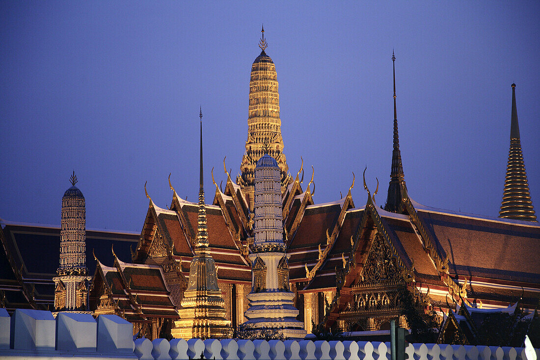 Thailand, Bangkok, Emerald Buddha Temple, Wat Phra Kaew