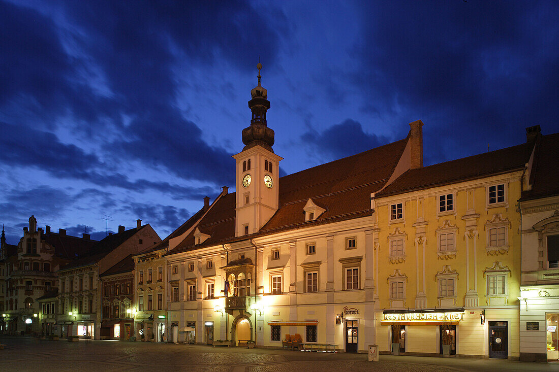 Maribor, Galvni Trg - Main Square, Town Hall, 1515, Slovenia