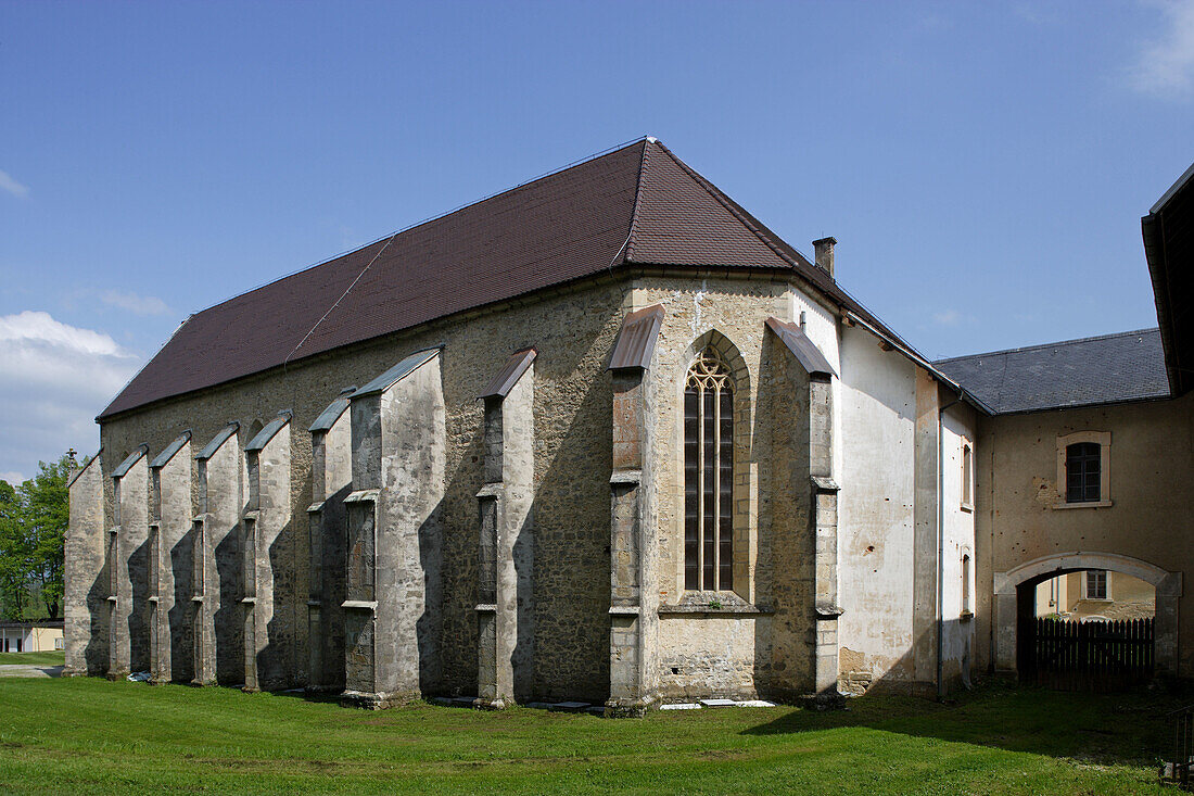 Pleterje Monastery, Europes easterrnmost Carthusian monastery, founded in 1407 by Count Herman IIof Celje, Slovenia