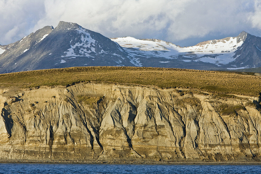 Views of the Beagle Channel, South America.