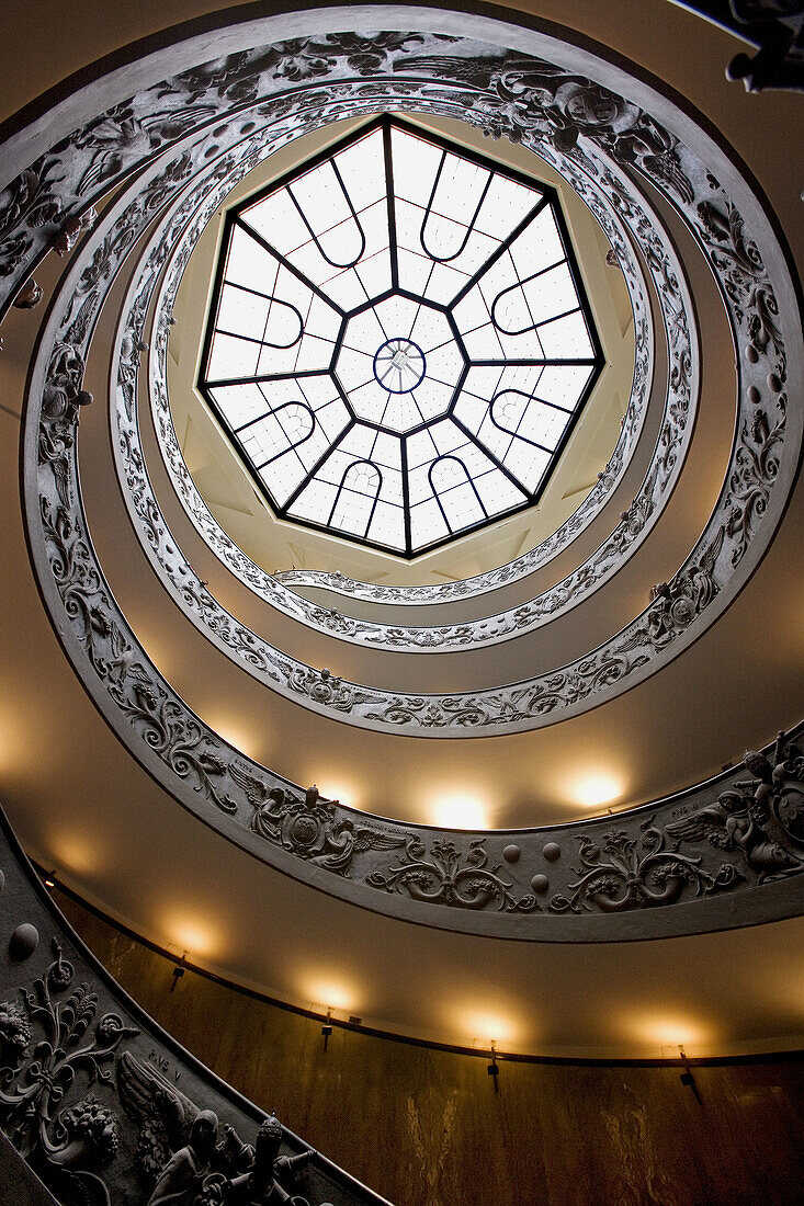 Spiral Staircase Vatican Museum Rome Italy