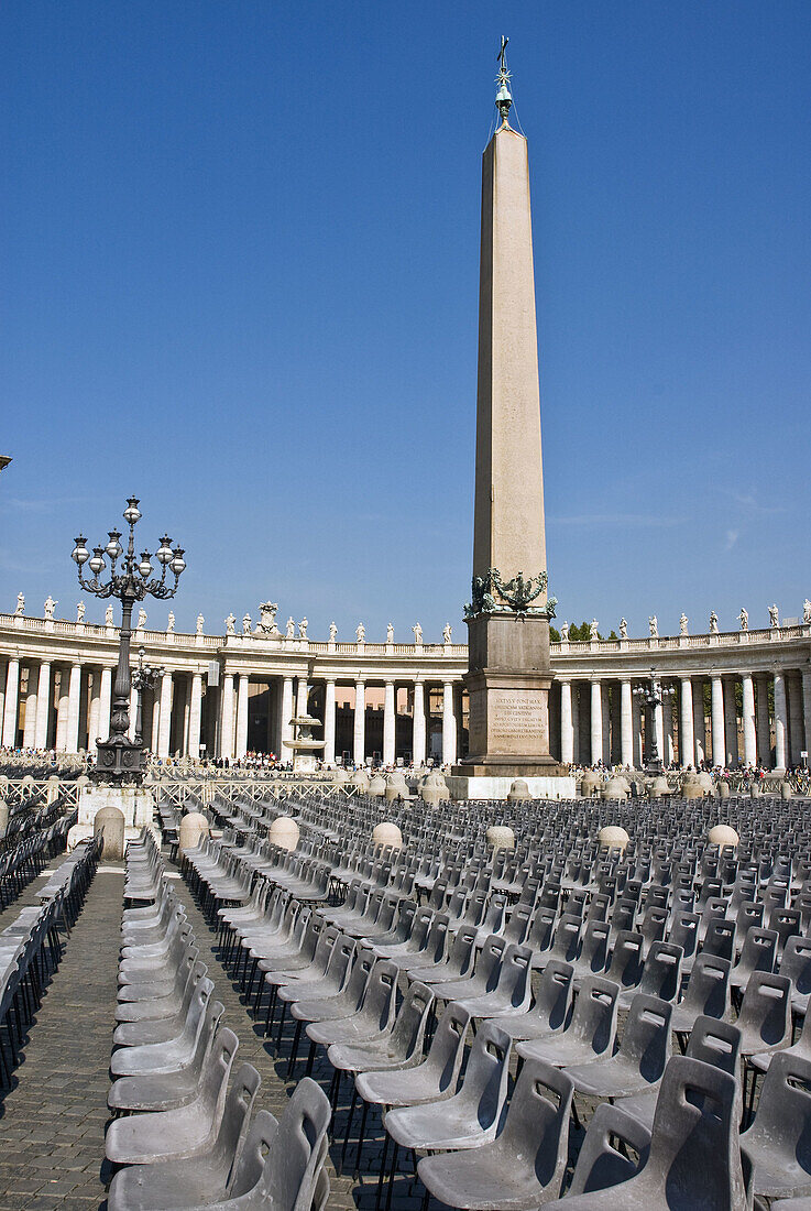 St  Peters square  The Vatican City, Rome, Lazio, Italy