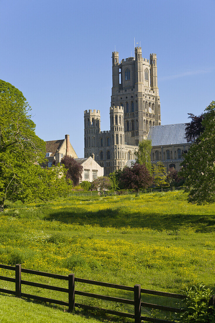 Cathedral, Ely, Cambridgeshire, England, UK