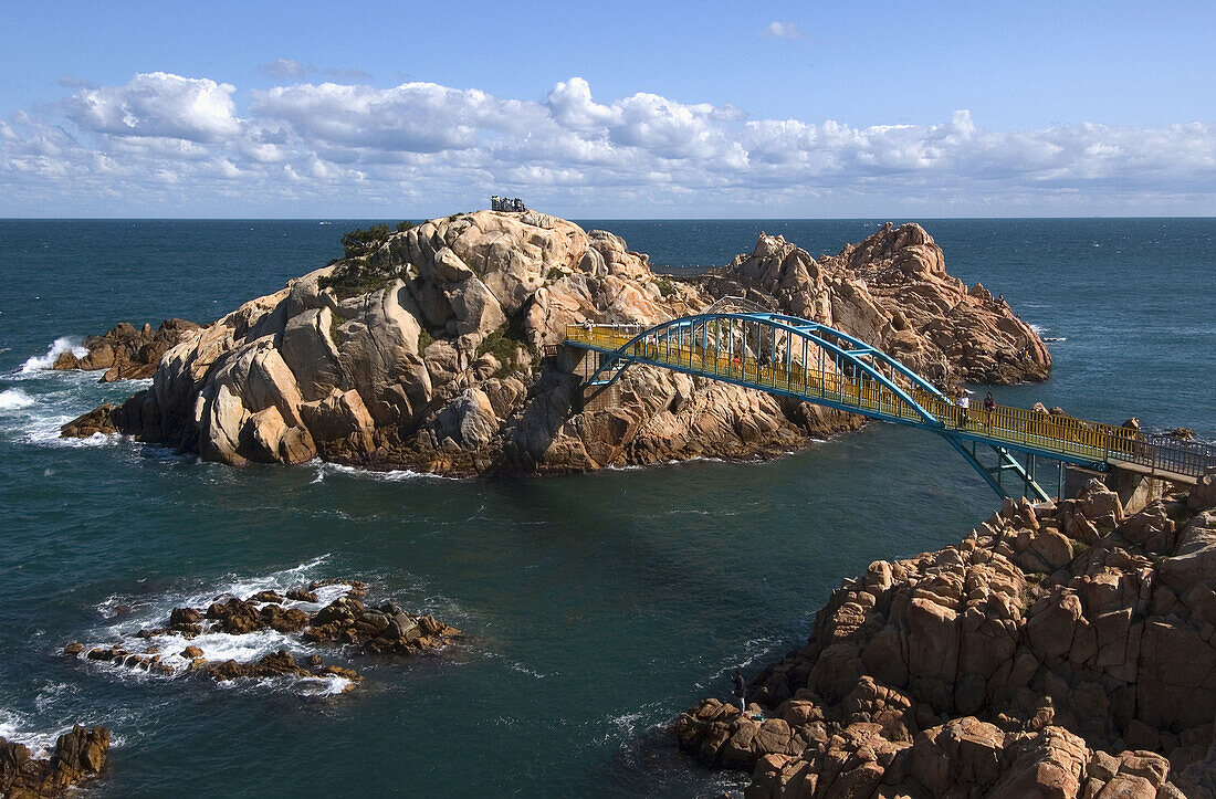 Bridge at Ilsan coast, Ulsan, South Korea