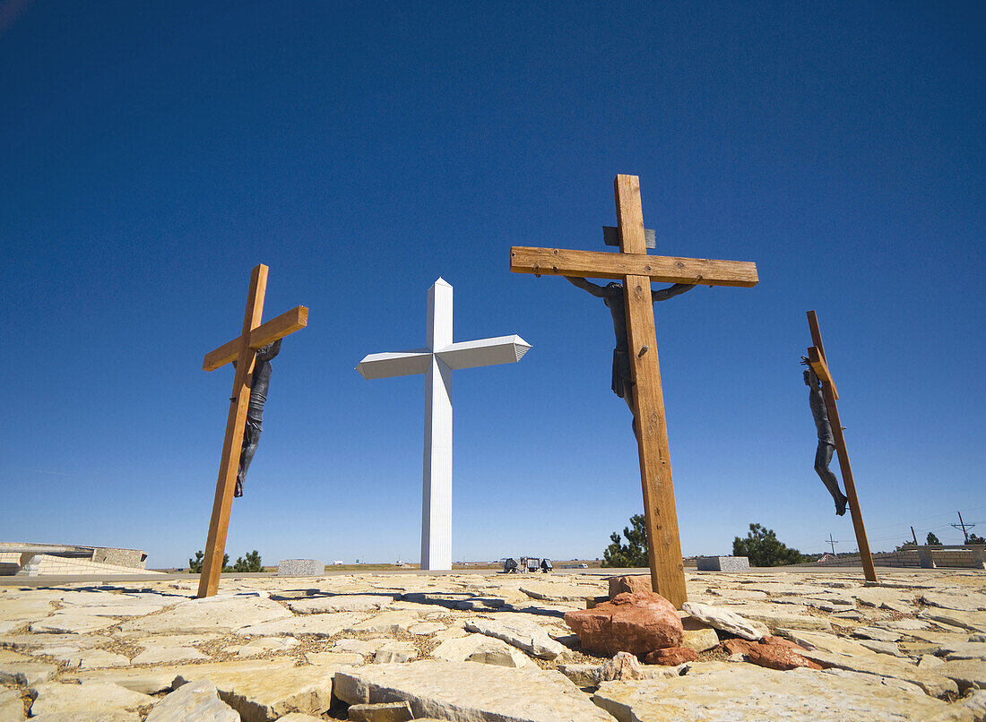 USA Texas  Route 66  Groom  The Cross of Our Lord Jesus Christ