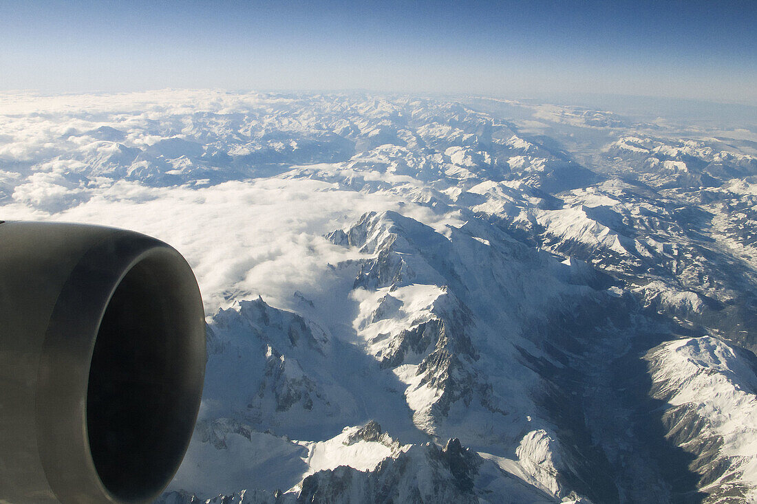 Italy/France  Alps  Mont Blanc