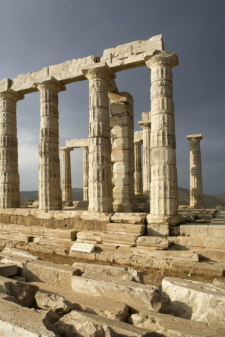 Temple of Poseidon, Cape Sounion. Attica, Greece