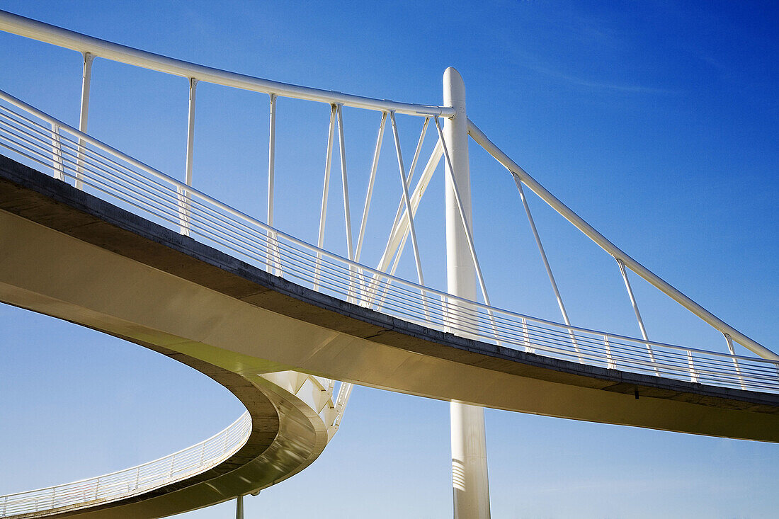 Flyover. Guadalajara province, Castilla-La Mancha, Spain