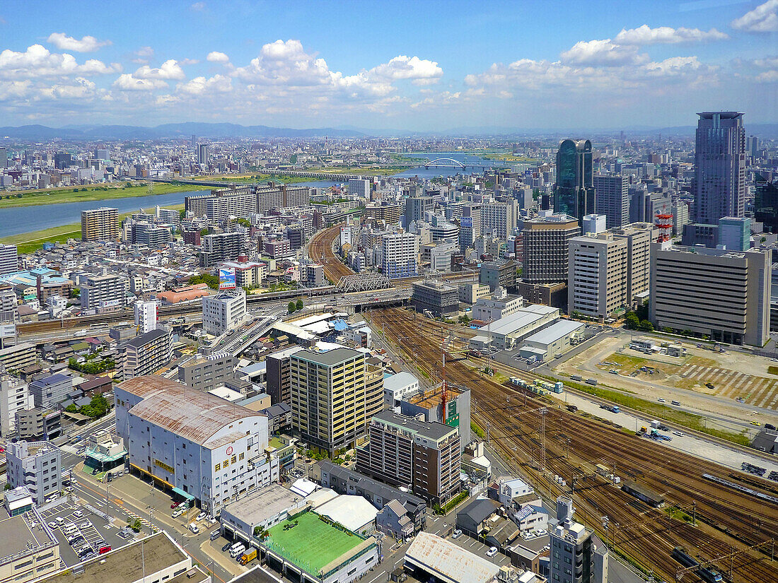 Overview of Osaka Osaka  Japan