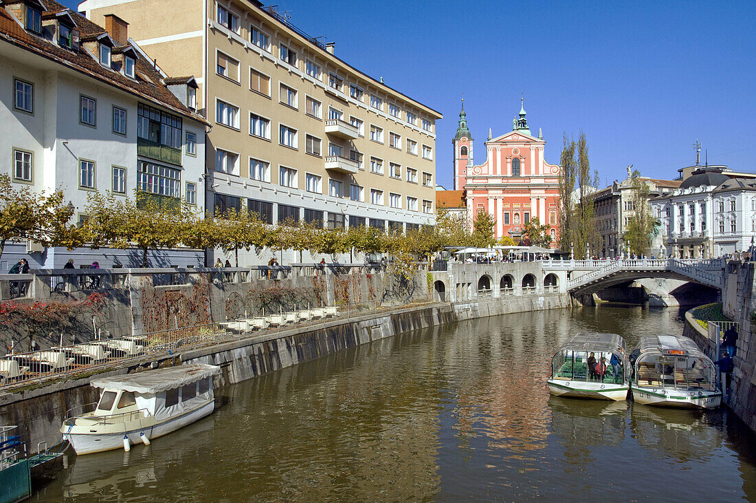 Ljubljana canals and bridges