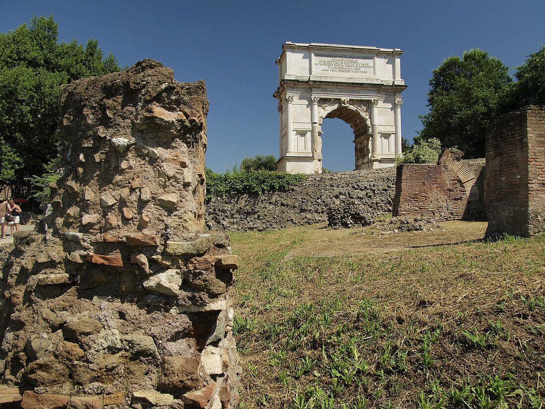 Arch of Titus. Rome. Italy