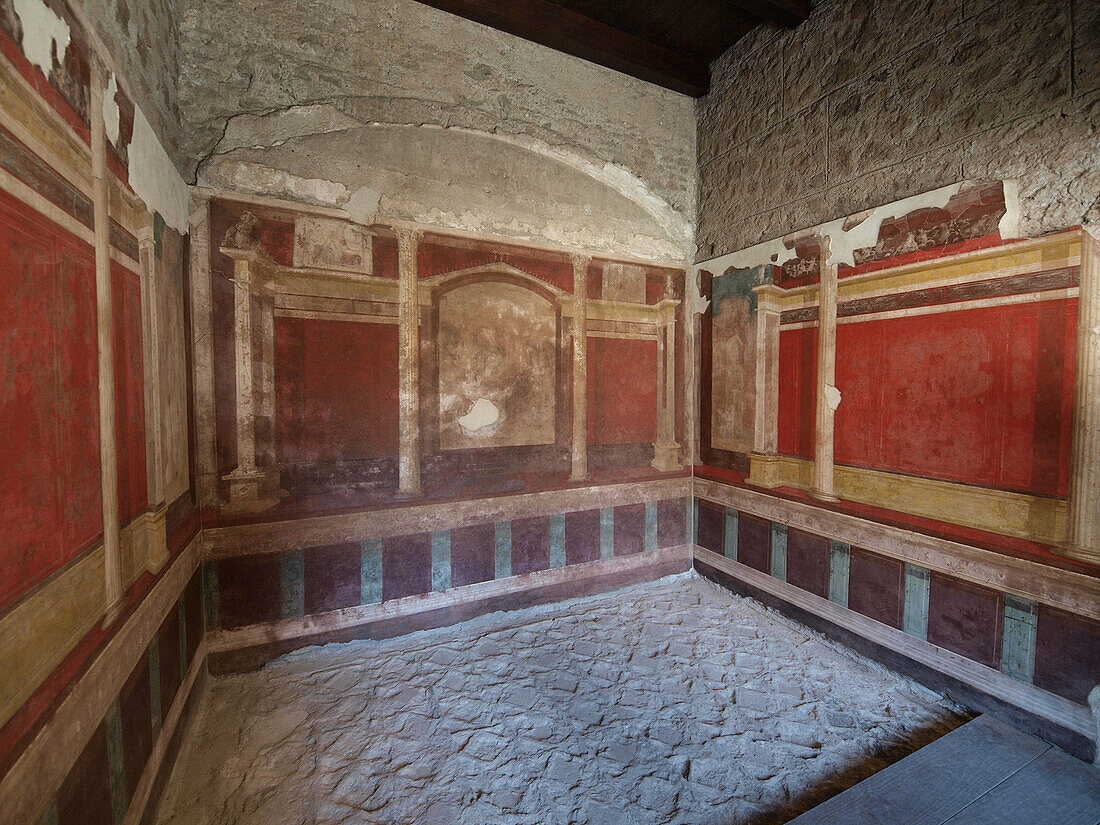 Augustus Houses. Roman Forum. Rome. Italy