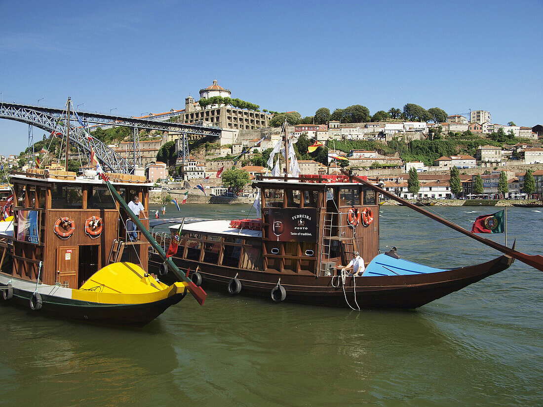 Douro river, Porto. Portugal