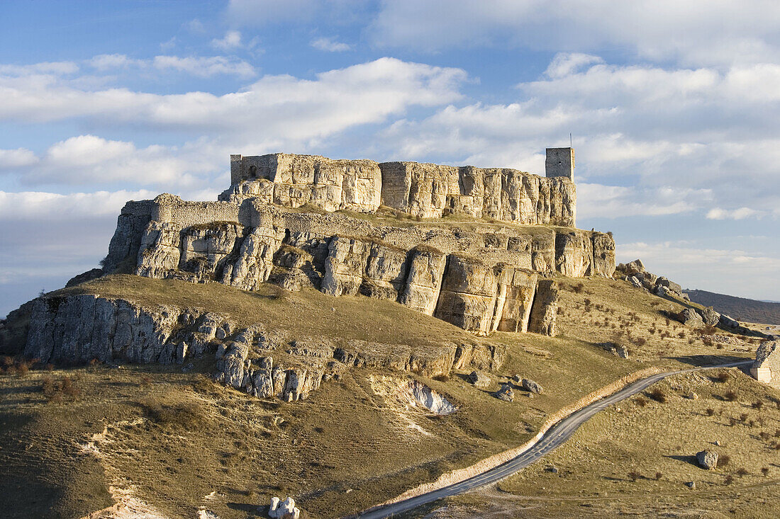 Medieval castle, Atienza. Guadalajara province, Castilla-La Mancha, Spain