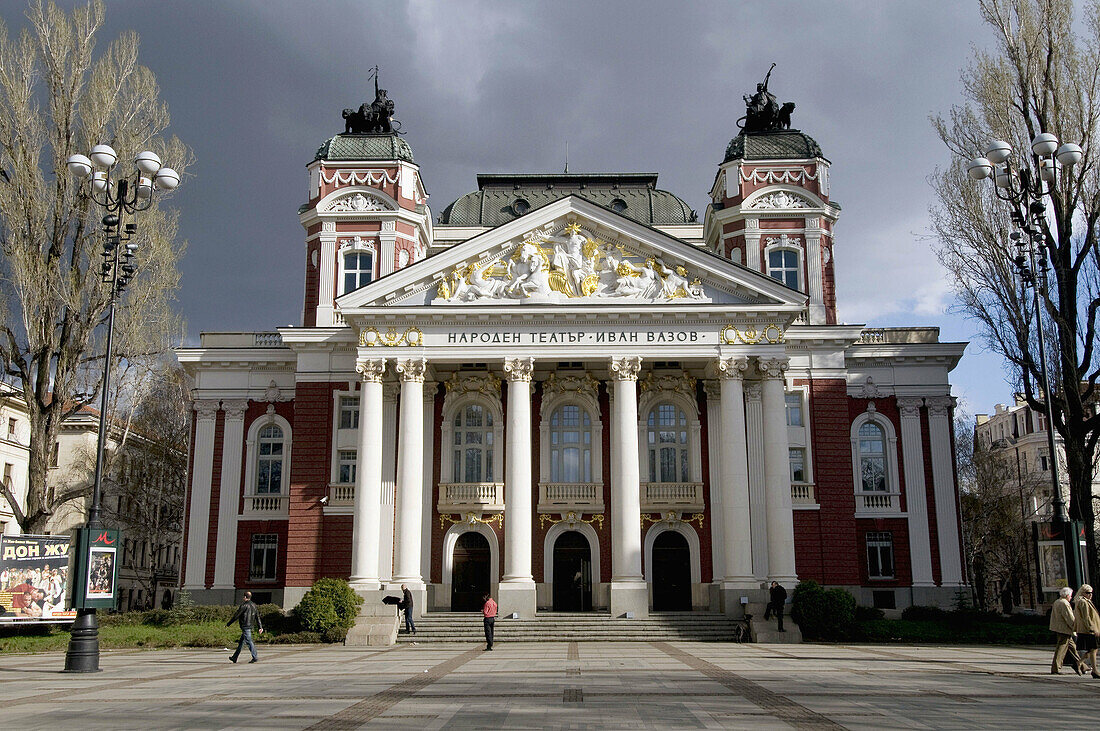 Sofia, capital of Bulgaria, Ivan-Vasov-National-Theatre, Bulgaria