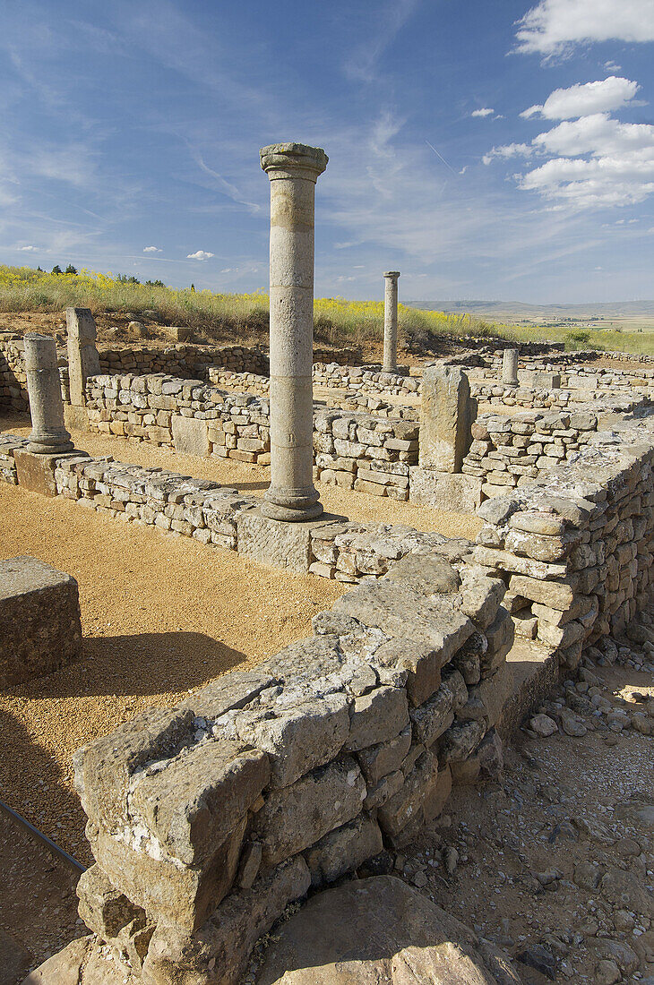 Yacimiento arqueológico de Numancia; Garray; Soria; Castilla-León; España