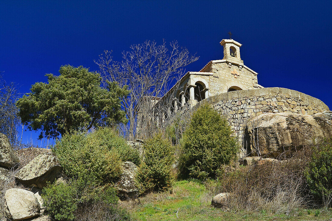 Ermita del Carmen. Valle de Iruelas. Castile-Leon. Spain.