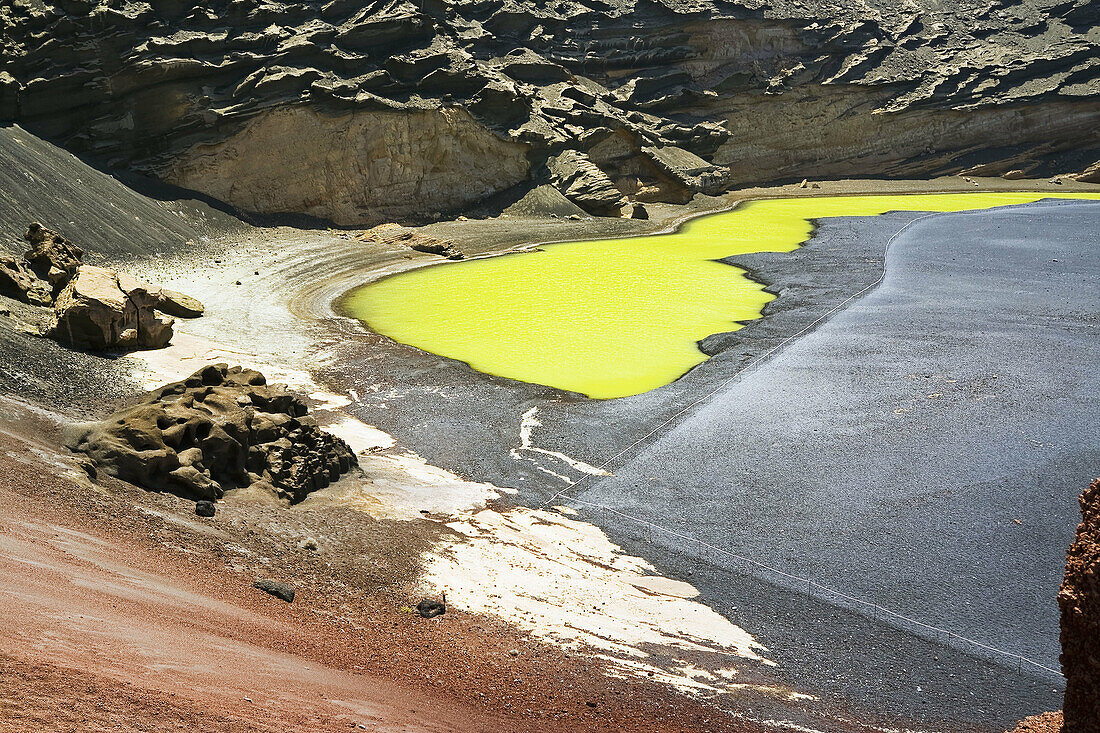 El Golfo. Lanzarote. Islas Canarias. España.