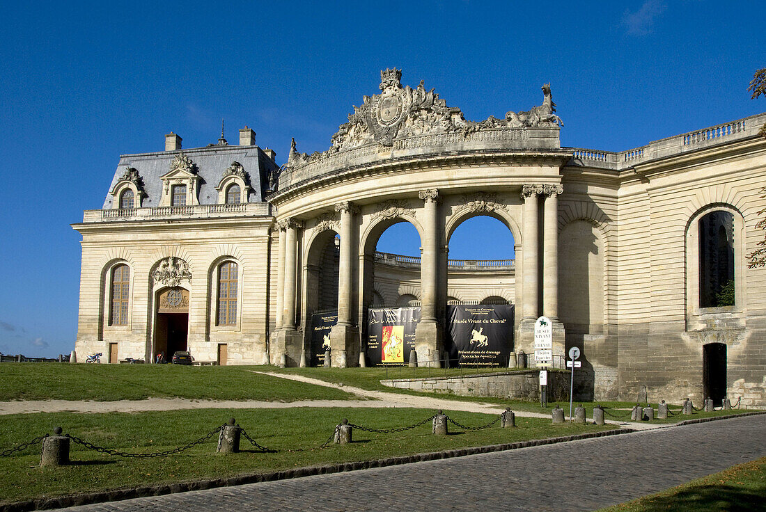 Europe, France, Chantilly museum great stables, Picardie