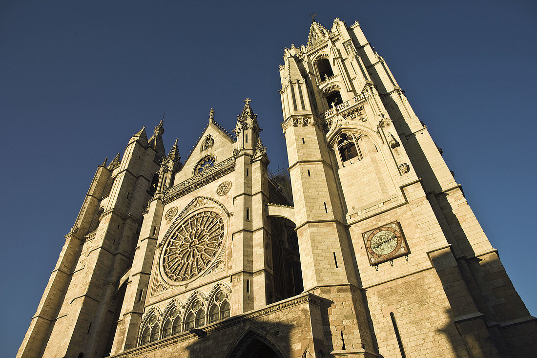 Gothic cathedral. León. Spain