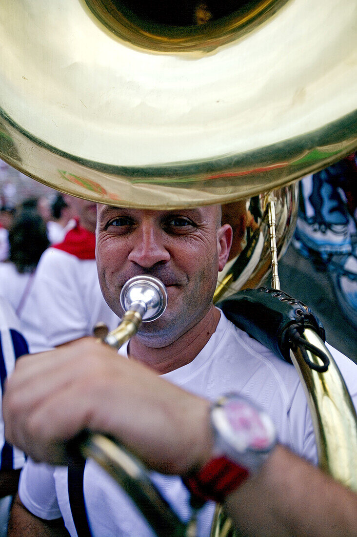 San Fermin celebrations, Pamplona. Navarra, Spain