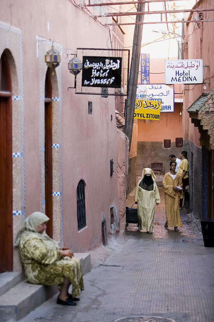Near Jemaa el Fna square, Marrakech, Morocco