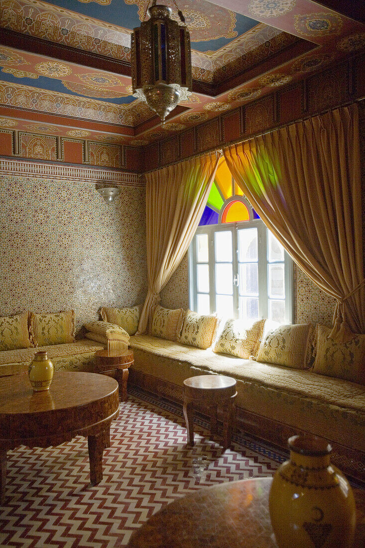 Riad Mimouna hotel, Essaouira. Morocco